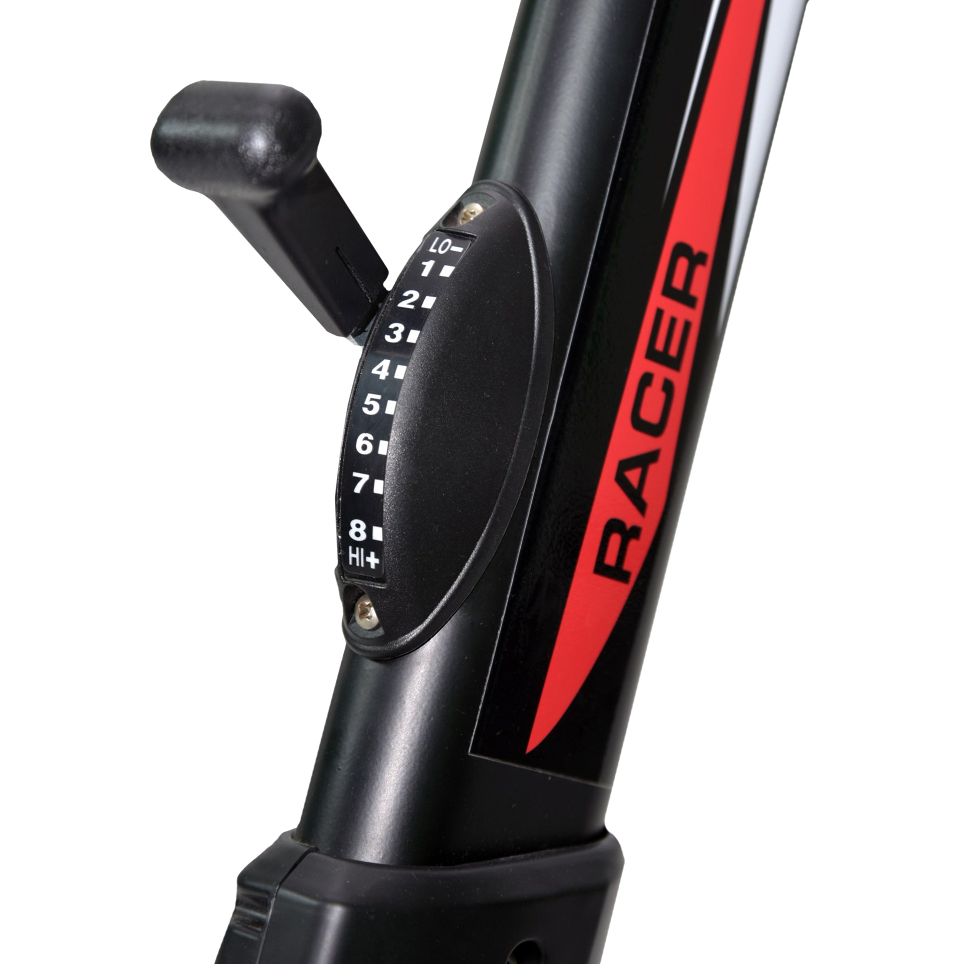 CHRISTOPEIT 30-1910 Racer Bike XL 2000 Heimtrainer, Schwarz/Silber