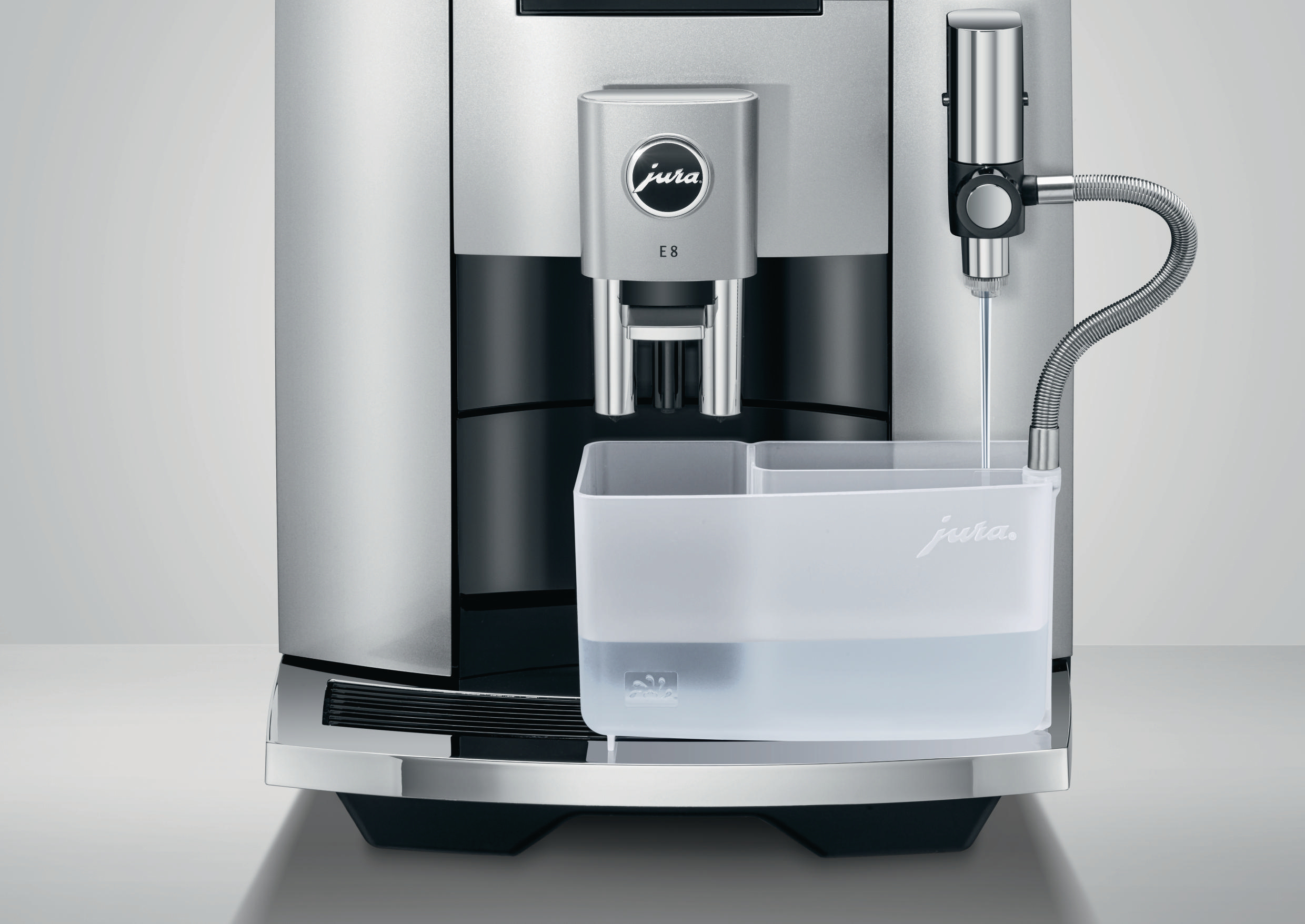 JURA E8 (EB) Kaffeevollautomat Moonlight Silver
