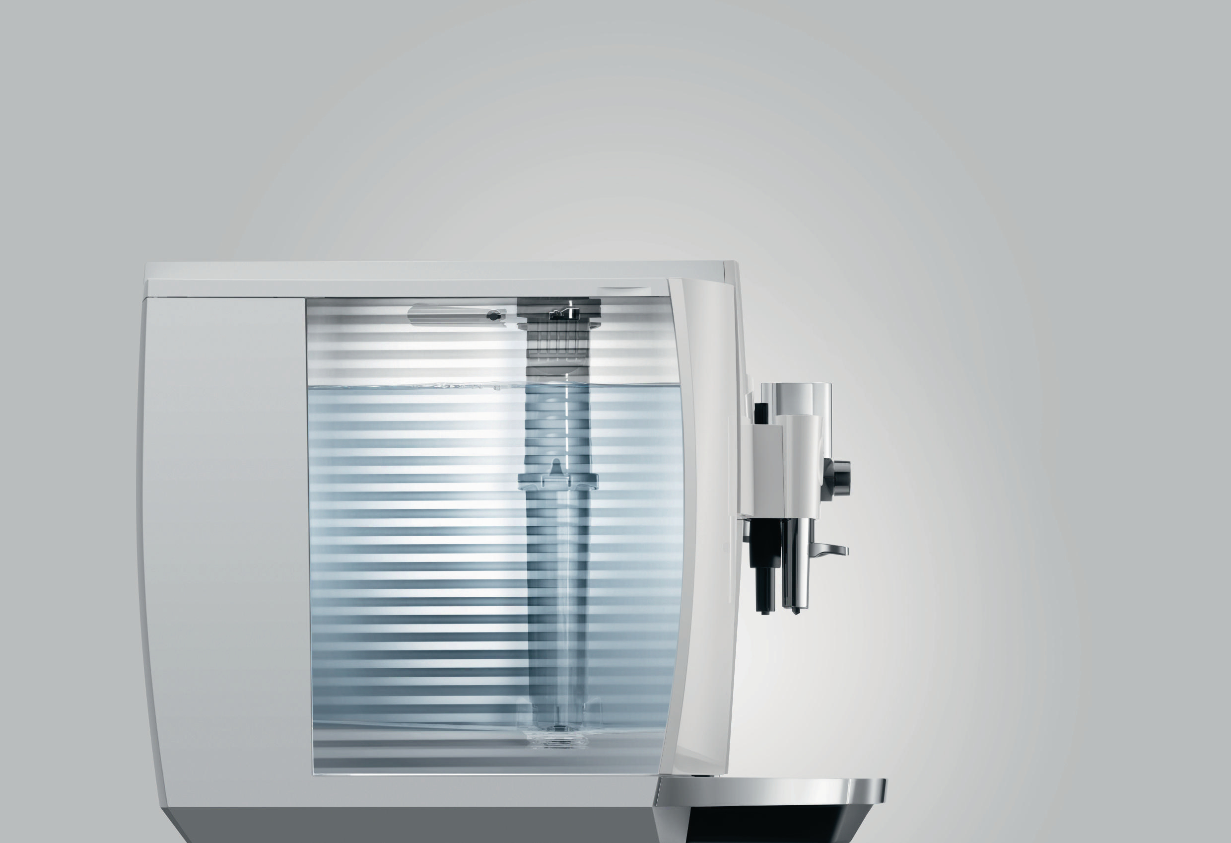 JURA E8 (EB) Kaffeevollautomat Piano White