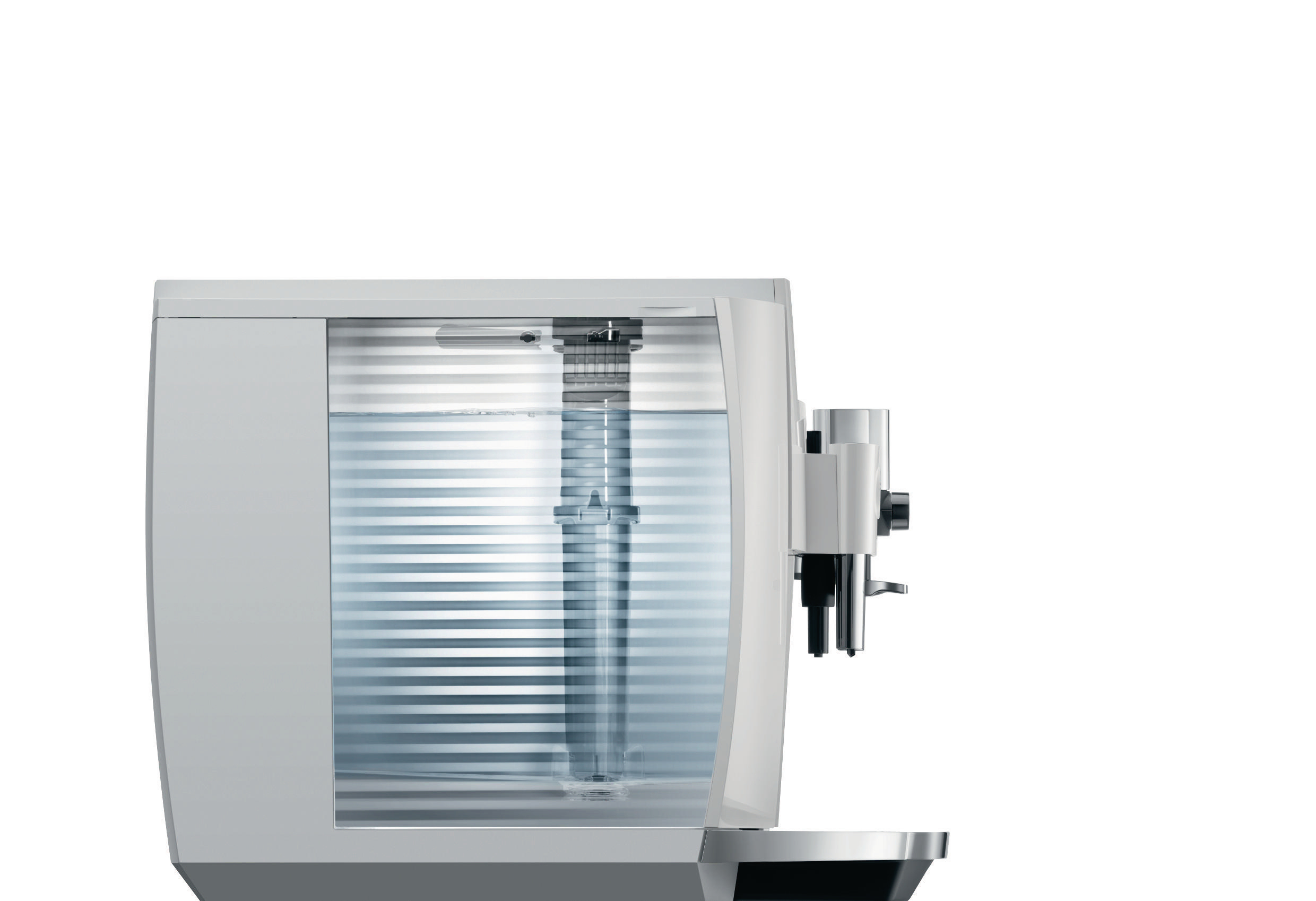 JURA E8 (EB) Kaffeevollautomat Piano White