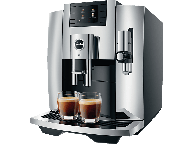 JURA E8 (EB) Kaffeevollautomat Chrom