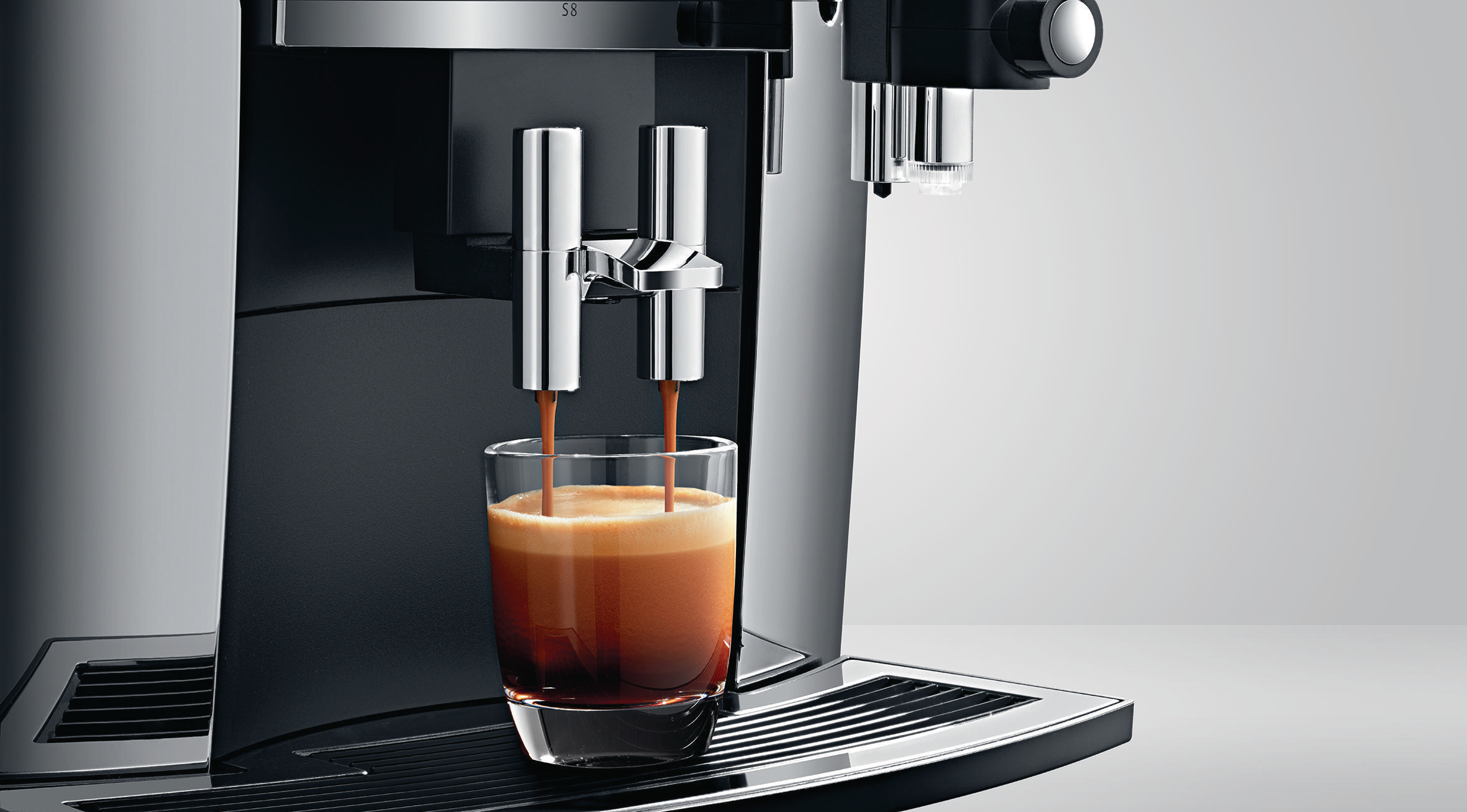 JURA S8 (EA) Kaffeevollautomat Chrom