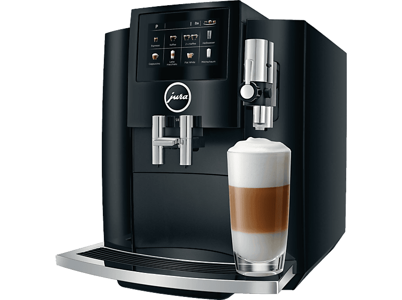 JURA S8 (EA) Kaffeevollautomat Piano Black