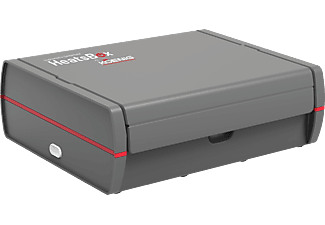 KOENIG B00145 Heatsbox - Beheizbare Lunchbox (Grau/Rot)