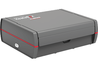 KOENIG B00145 Heatsbox - Lunchbox riscaldato (Grigio/Rosso)