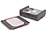 KOENIG B00145 Heatsbox - Beheizbare Lunchbox (Grau/Rot)