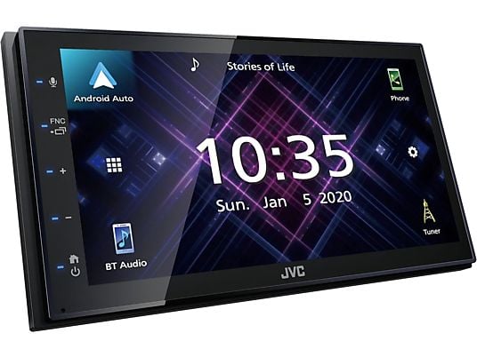 JVC Autoradio multimedia Bluetooth 6.8" (KWM560BT)