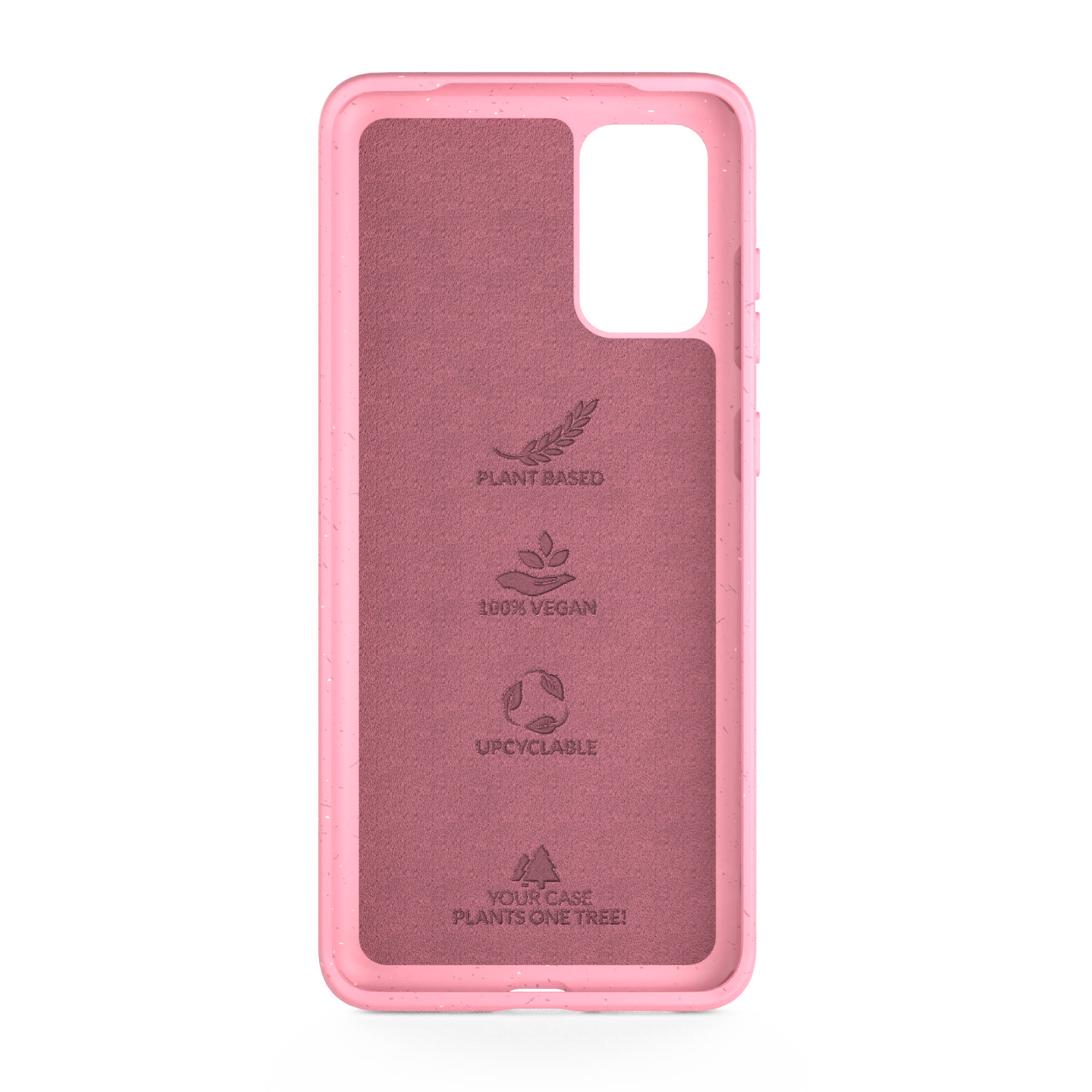 WOODCESSORIES Bio Case Antimicrobial, Backcover, Samsung, Galaxy S20+, Pink