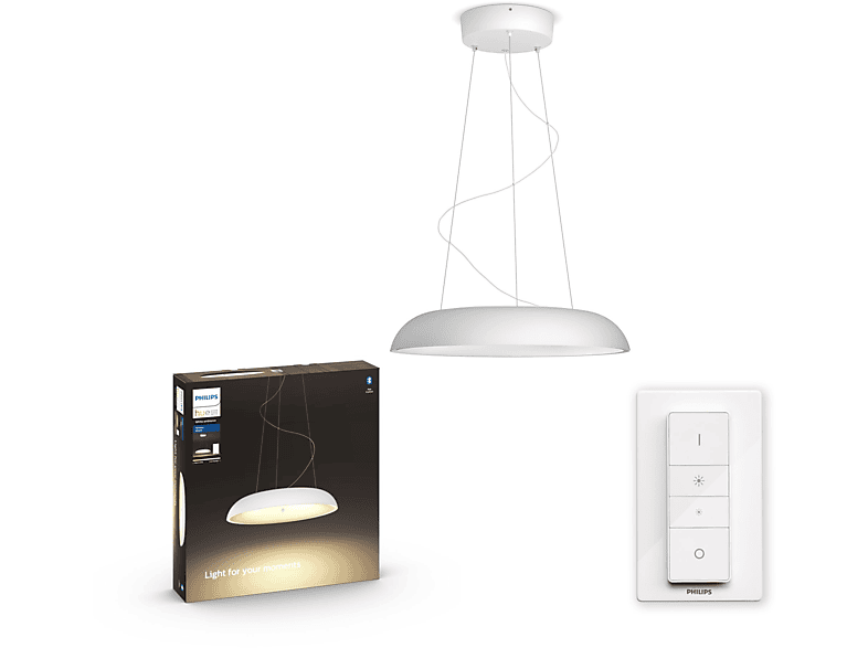 Philips Hue Amaze white ambiance lampara – inteligente colgante led luz blanca de compatible con alexa y google home color bluetooth 9.8 aplique 33.5 335
