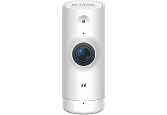 Cámara de vigilancia IP - D-Link DCS 8000LHV2, Mini Cámara, Full HD, Visión nocturna, Control por voz,  Blanco