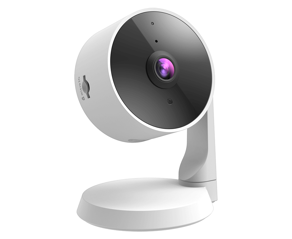 Cámara de vigilancia IP - D-Link DCS8325LH, Full HD, Visión nocturna, Audio de 2 vías, Control por voz, Blanco