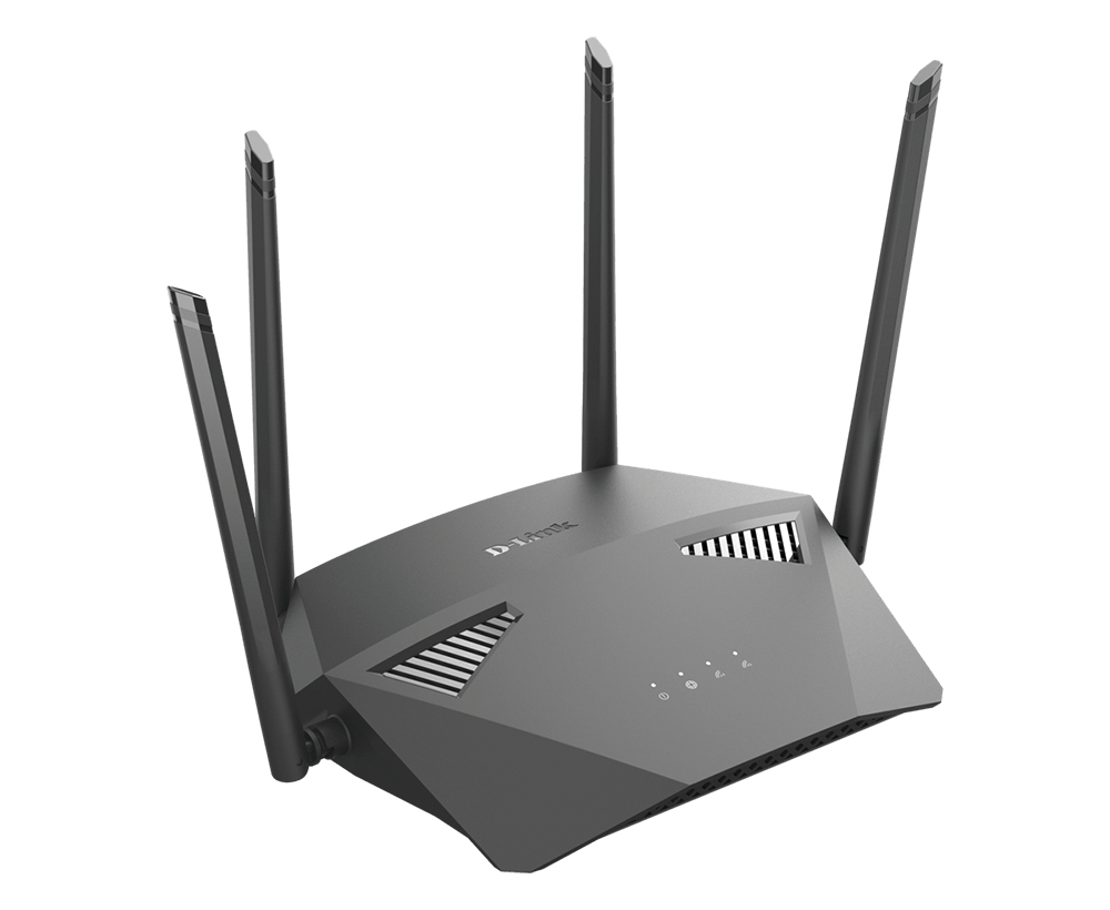 Router gaming - D-Link DIR-1950, AC1900, 1900 Mbit/s, Control Parental, Control por voz, MU-MIMO, Negro