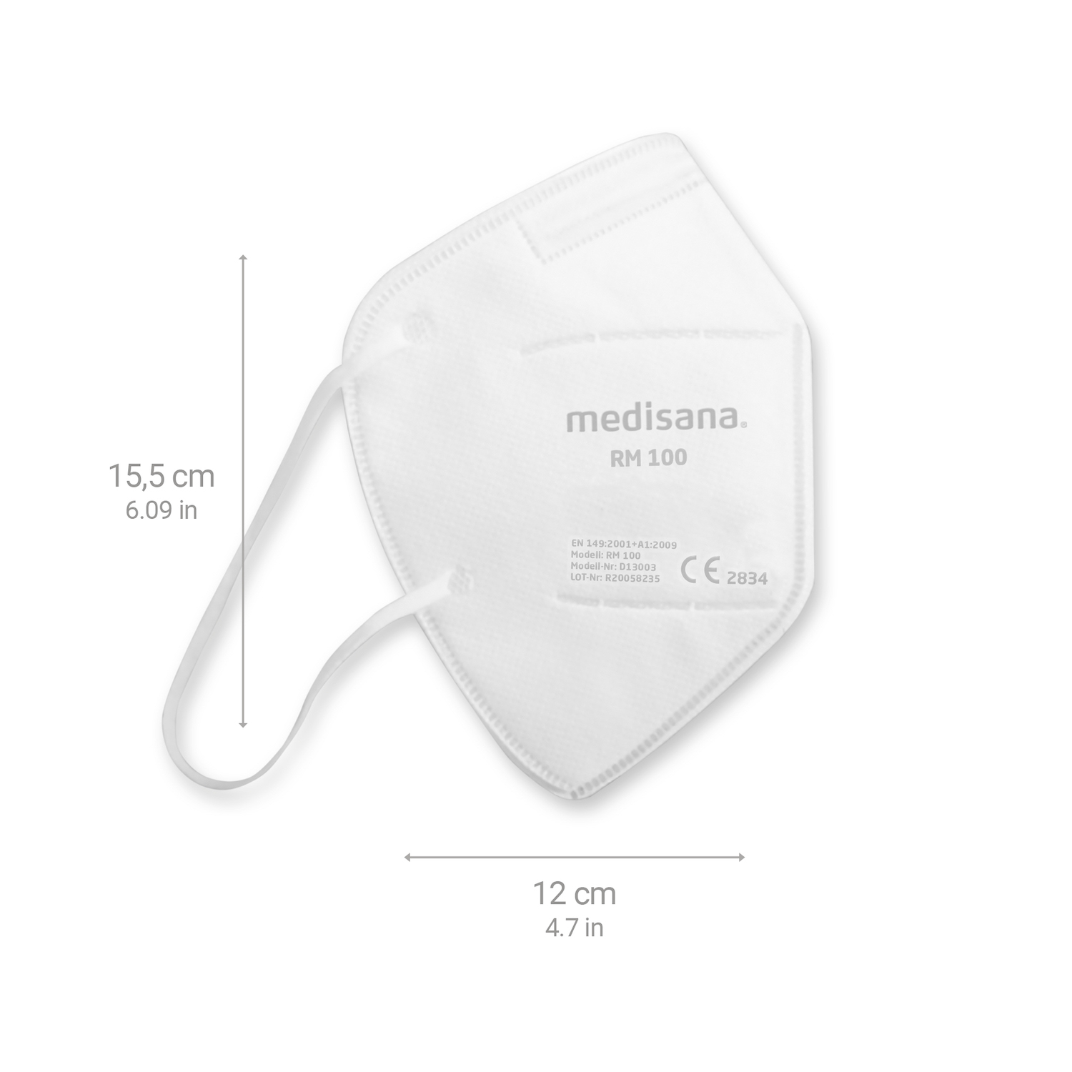 MEDISANA RM100 10 St. FFP2 Atemschutzmaske