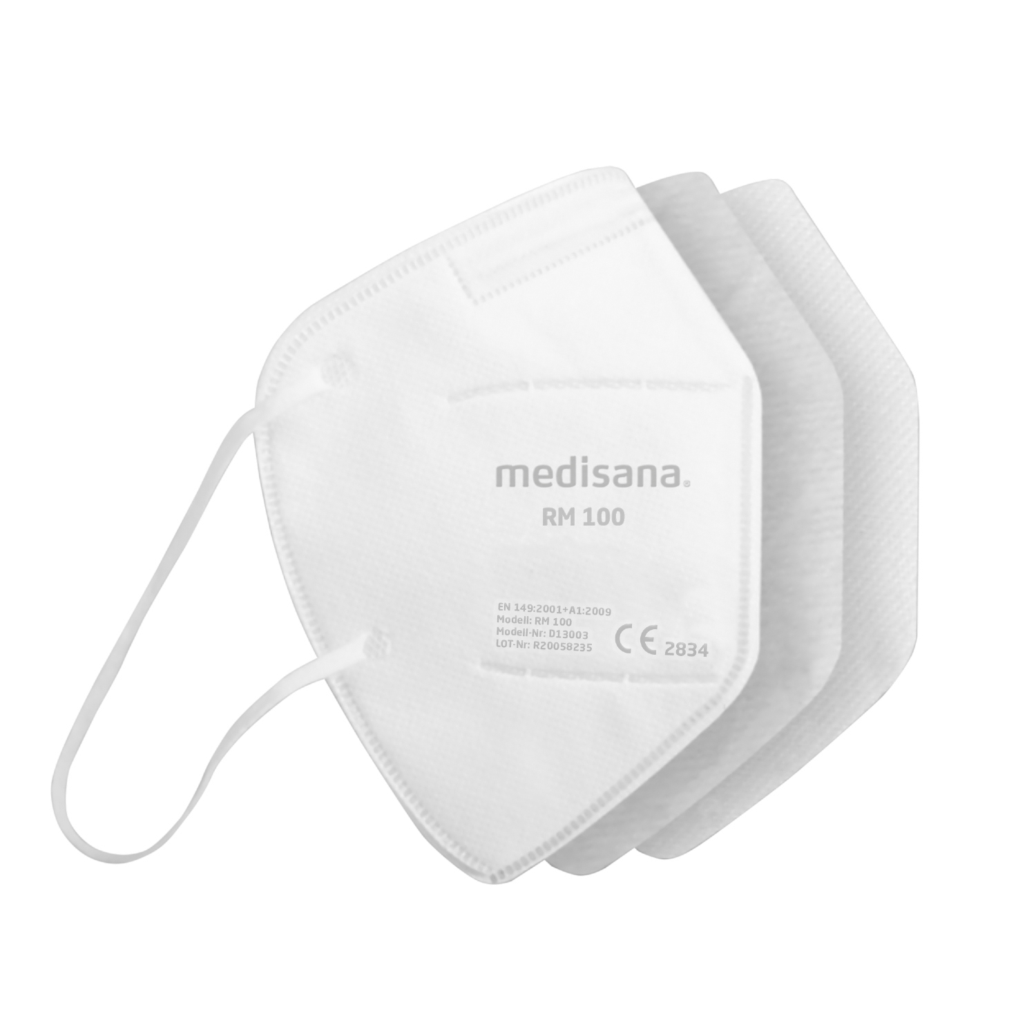 MEDISANA RM100 10 St. FFP2 Atemschutzmaske