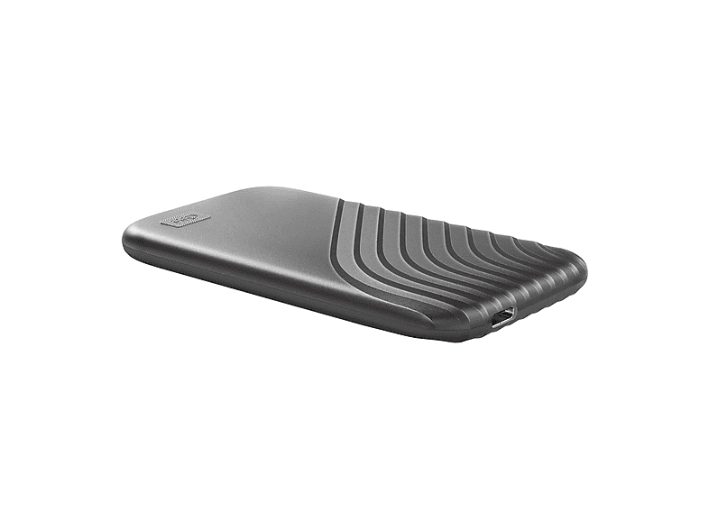 SANDISK 500GB WD My Passport SSD externe SSD USB-C USB 3.2 Gen 2 (Externes NVMe Solid-State bis zu 1050 MB/s, Sturzfest bis 2 Meter – -Grau); Festplatte — Foto 4 von 5