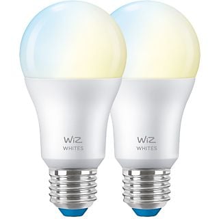 WIZ Lamp 2-pack Warm- tot Koelwit Licht E27 60 W Mat