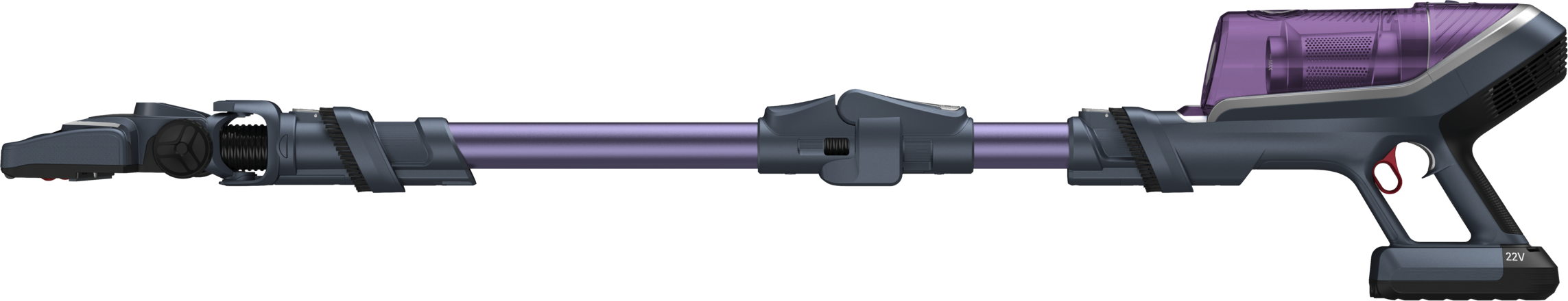 Tuyau Flexible Violet Original Rowenta – Pour Aspirateur X-Force Flex 8.60 RH9639
