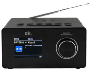Radiowecker OCR 530-B DAB+ QI mit DAB+ und induktives Laden