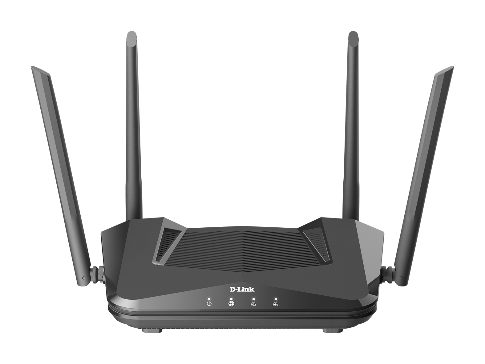 Router - D-Link AX1500, Wi‑Fi 6, MU-MIMO y OFDMA, 1200 Mbps 5 GHz/300 Mbps 2.4 GHz, Negro