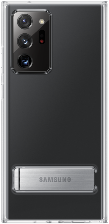 SAMSUNG Clear Standing Cover - Custodia (Adatto per modello: Samsung Galaxy Note 20 Ultra)