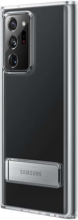 SAMSUNG Clear Standing Cover - Custodia (Adatto per modello: Samsung Galaxy Note 20 Ultra)