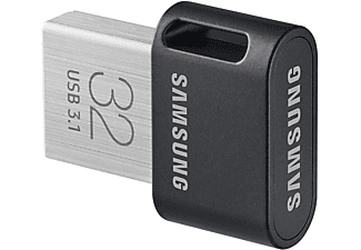 Memoria USB 32 GB - Samsung Fit Plus Unidad Flash, 300 MB/s, FIT Plus, Gris