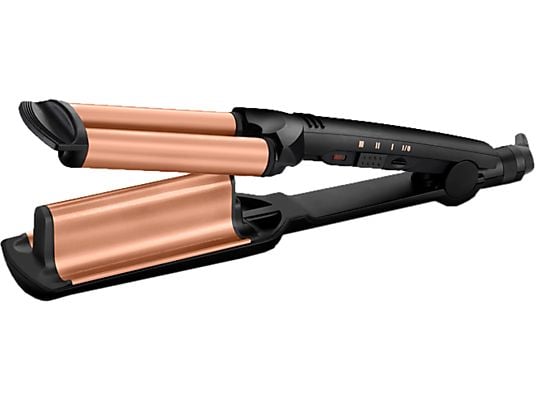 BABYLISS W2447E Deep Waves - Welleneisen (Schwarz/Bronze)