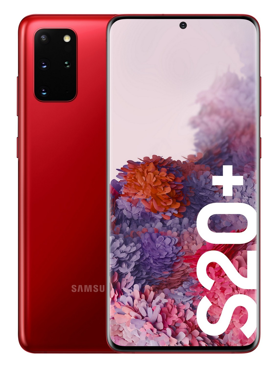 Móvil | Samsung Galaxy S20+ 4G, Rojo, 128 GB, 8 GB RAM, 6.7