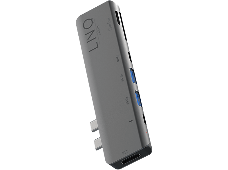 7in2 Pro USB-C 10Gbps Multiport Hub with Dual 4K HDMI and Ethernet for –  LINQbyELEMENTS