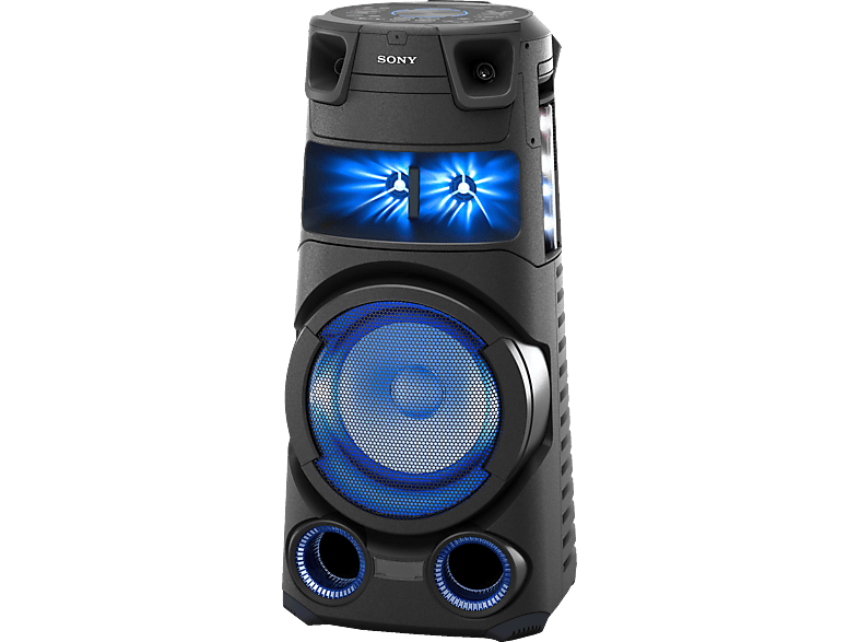 SONY MHC-V73D Partybox, Schwarz WLAN Lautsprecher | MediaMarkt