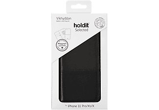 HOLDIT Magnetische Selected Wallet Vikhyddan voor iPhone 11 Pro Zwart