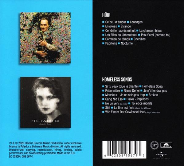 Pochette de CD avec paroles et photos d'une personne.