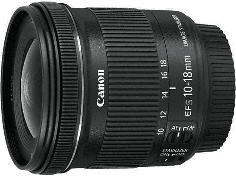 Objetivo - Canon EF-S 10-18 mm f/4.5-5.6 IS STM