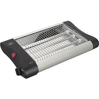 Tostadora - Jata TT588, horizontal, 600W, 4 tostadas, Negro