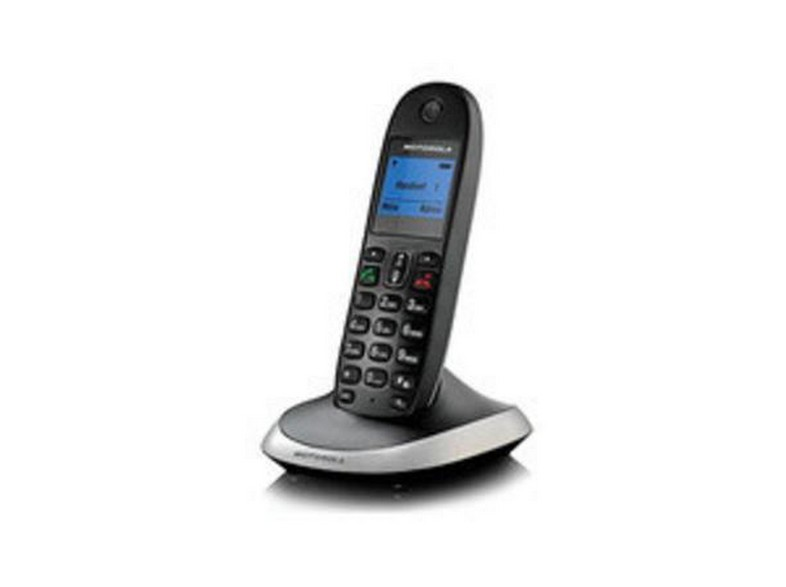 Motorola C1004l Cuarteto manos libres timbre polifonico negro inalámbrico dect c1004 telefono fijo inalambrico digital c1004lb+ quad pack color 4 c1004lb