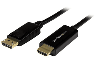 Cable - StarTech.com DP2HDMM1MB Cable Conversor DisplayPort a HDMI 1m Negro Ultra HD 4K