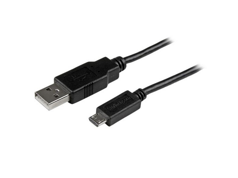 Cable - StarTech.com USBAUB1MBK Cable 1m Micro USB B a USB A Delgado para Smartphone