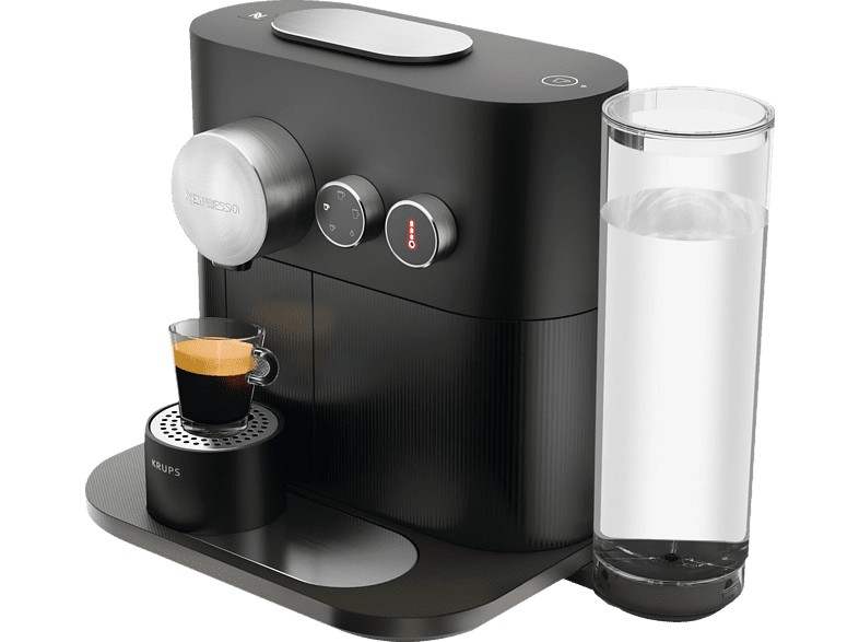 Cafetera de cápsulas - Nespresso® Krups XN 6008 EXPERT, 19 bares, Bluetooth, 1260W, Negro