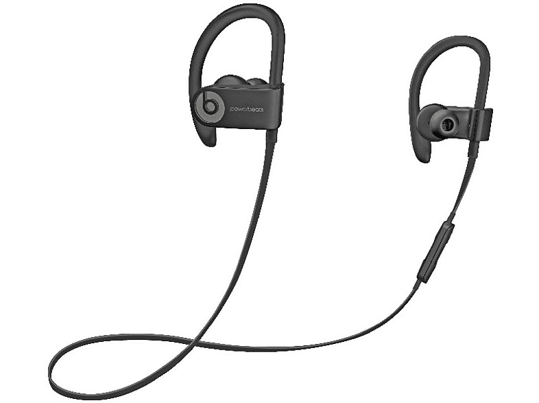 Auriculares deportivos - Beats Powerbeats3 Wireless, Chip Apple W1, Bluetooth, Autonomía 12 h, IPX7, Negro