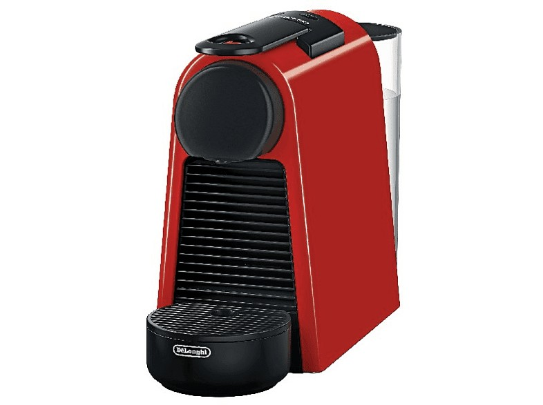 Cafetera de cápsulas - Nespresso® De Longhi EN85R Essenza Mini, 19 bares, 0.6 l, Rojo rubí