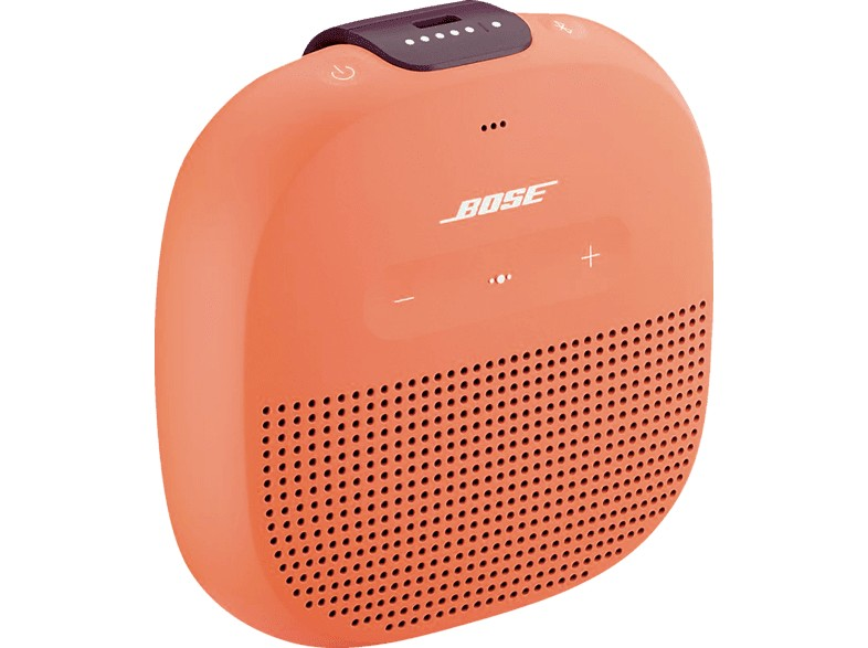 Altavoz Bluetooth Bose soundlink naranja lrj autonomía 8 h microusb bluetooh resistente agua ipx7 usb sonido de