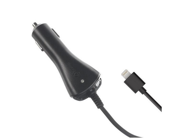 Cargador Auto Celly ccip5 de dispositivo negro coche para iphone lightning 1m