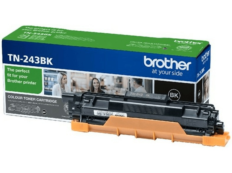 Brother Tn243bk Original negro cartucho de para las impresoras hll3210cw hll3230cw hll3270cw dcpl3510cw dcpl3550cw mfcl3710cw mfcl3750cw mfcl3770cdw 1000 tn243 1000pg 1