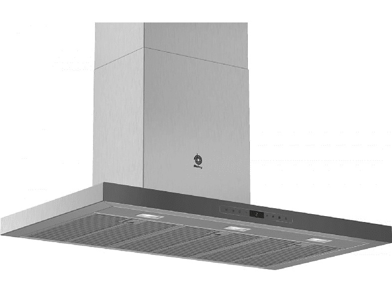 Campana - Balay 3BC998HGC, 5 velocidades, Extracción 311 m³/h, Con filtro de Acero inoxidable