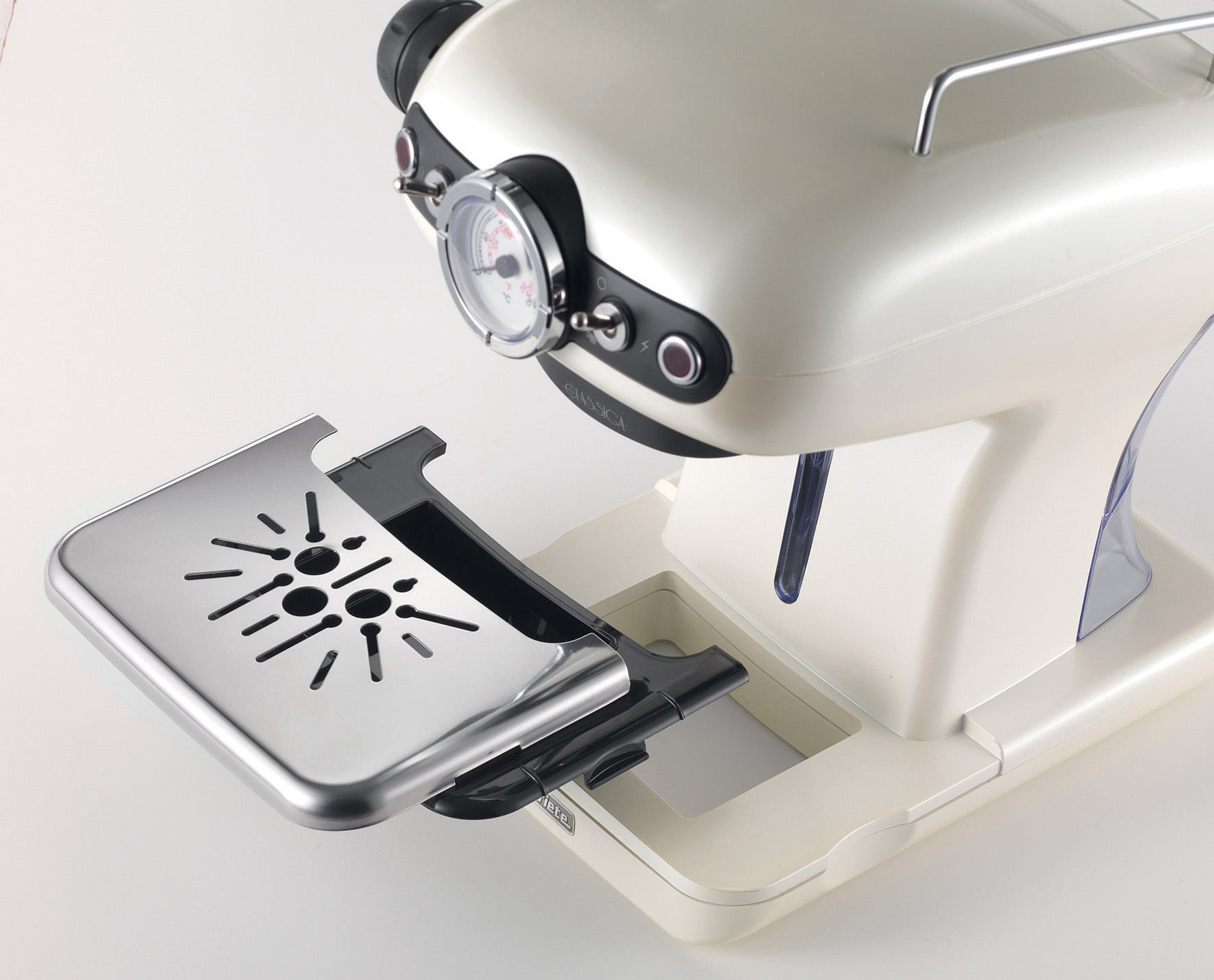 ARIETE 1389PE Classica Espressomaschine Perlmutt