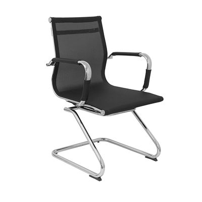 De Oficina Piqueras y crespo modelo chinchilla cromado asiento malla negro barrax confidente 5 star 205cpne venecia color escritorio tapizado en base el corte