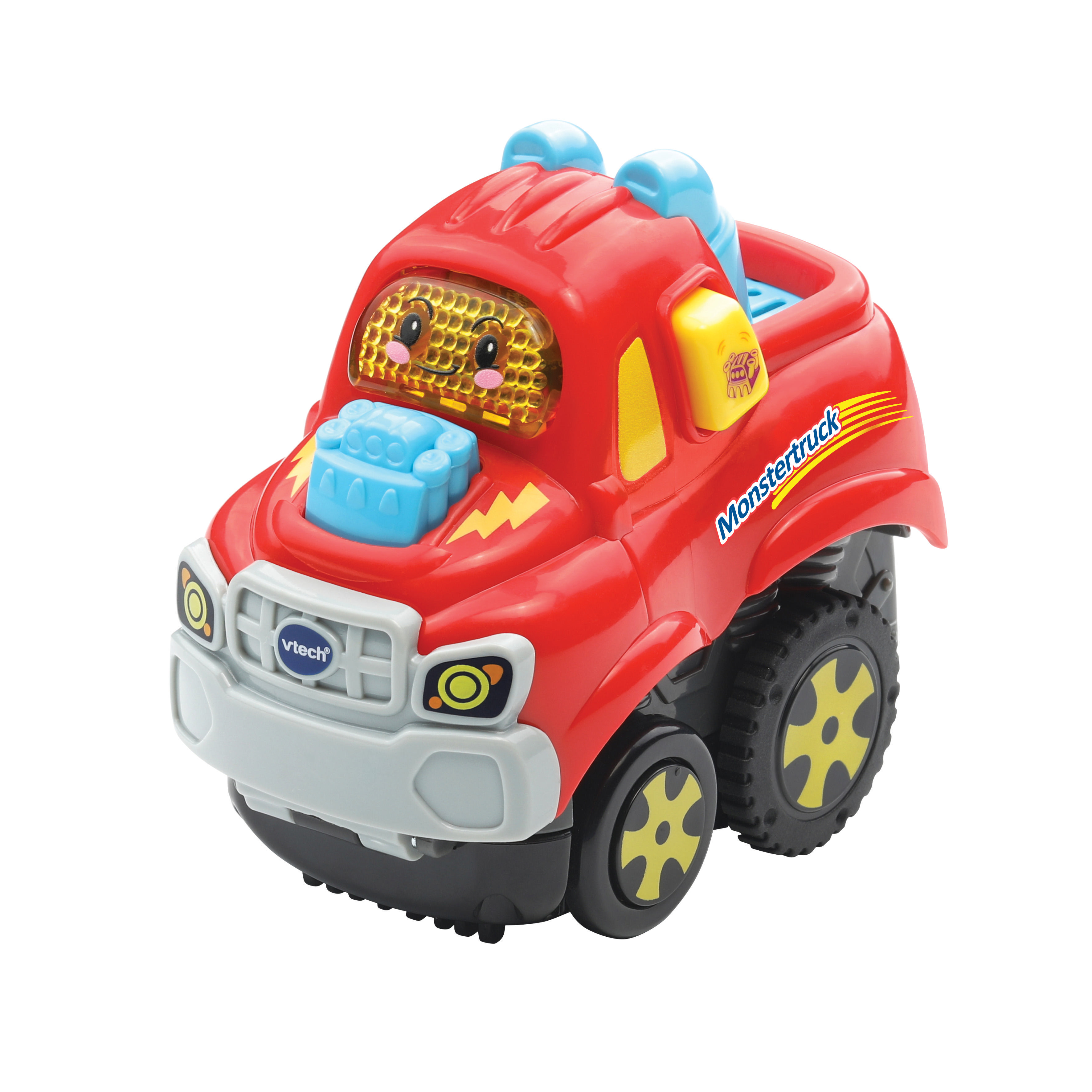 VTECH Tut Tut Baby Flitzer - Press & Go Monstertruck Spielzeugauto, Mehrfarbig