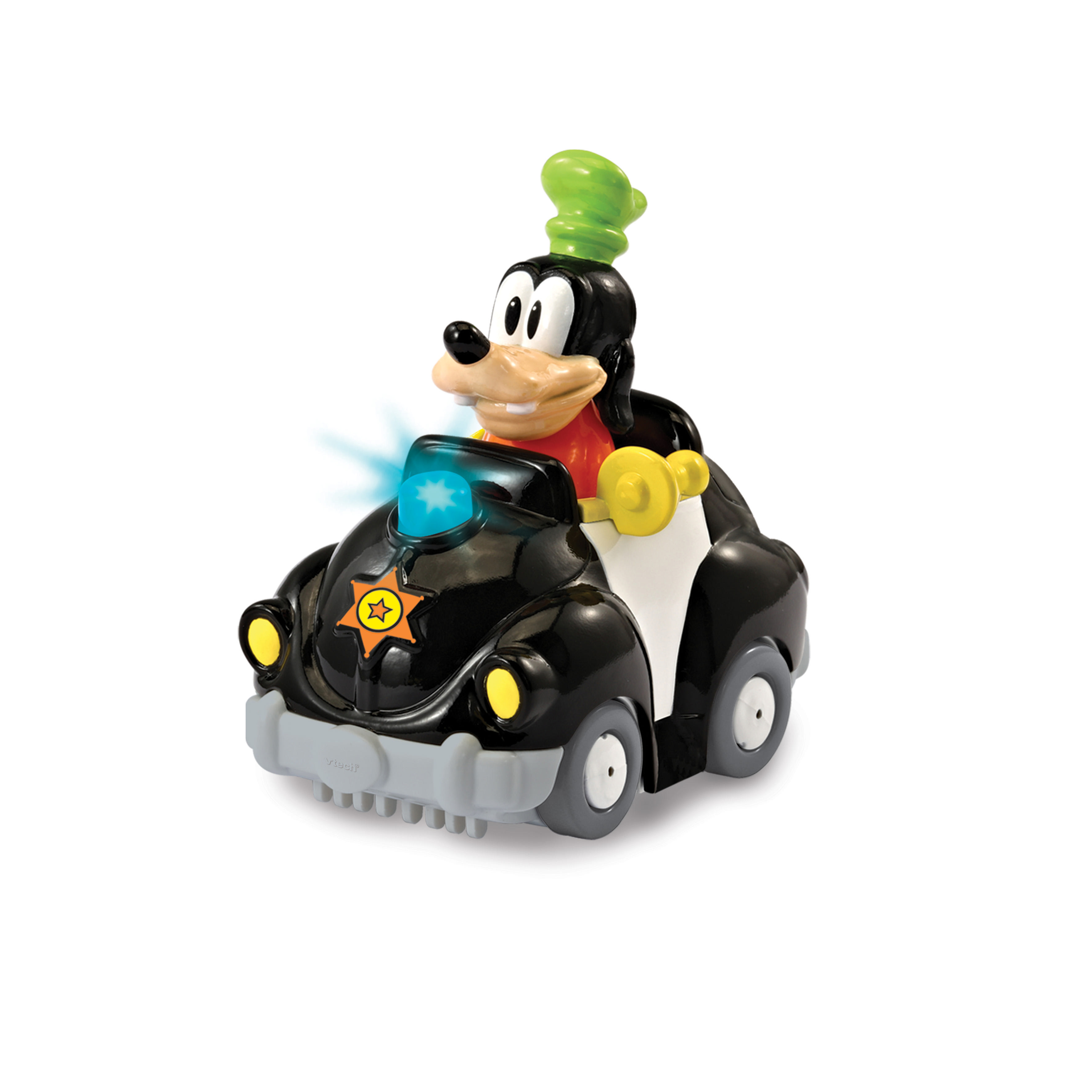 VTECH Tut Tut Baby Flitzer - Goofys Polizeiauto Spielzeugauto, Mehrfarbig