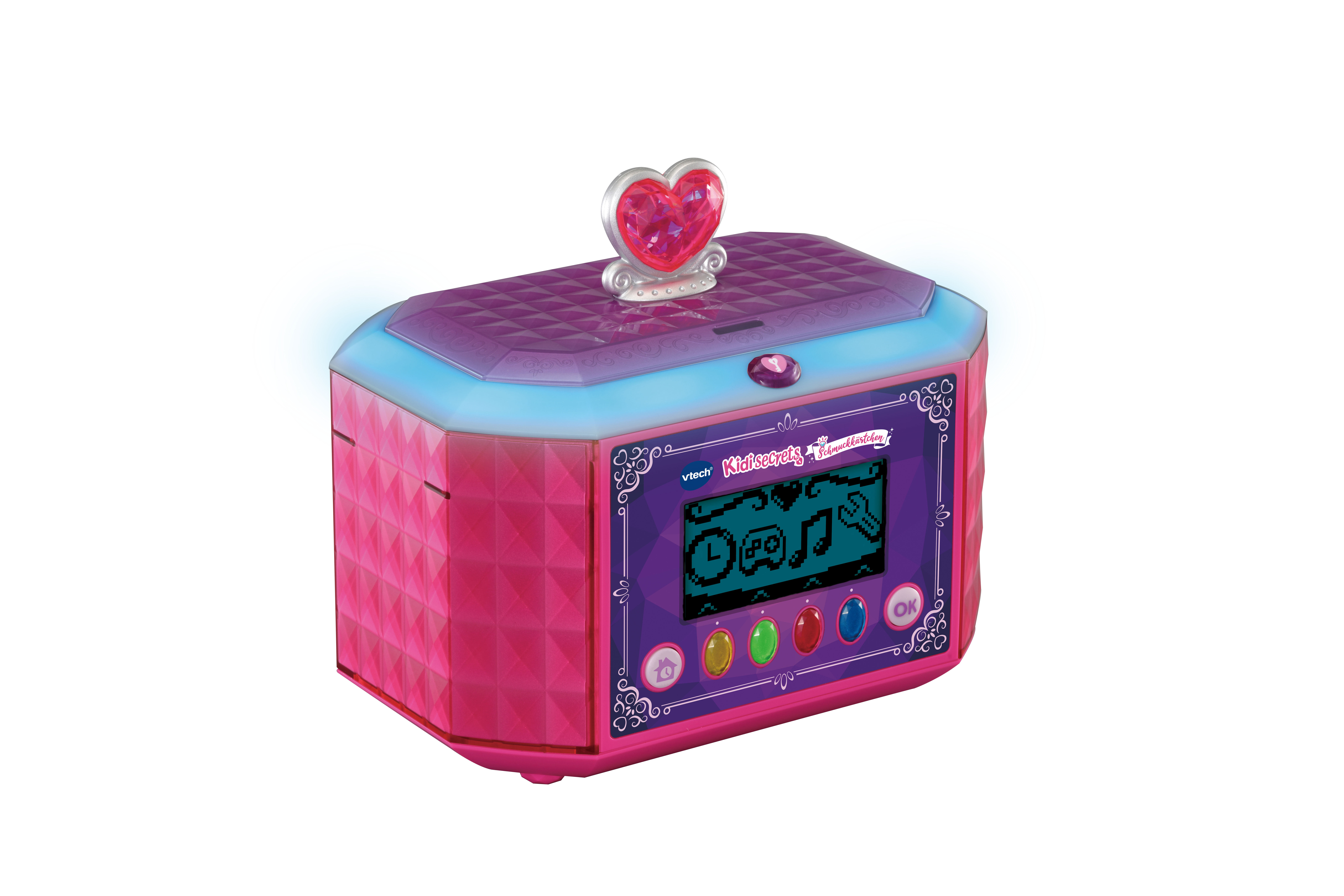 VTECH Kidisecrets Schmuckkästchen Spielzeug-Schmuckkasten, Mehrfarbig