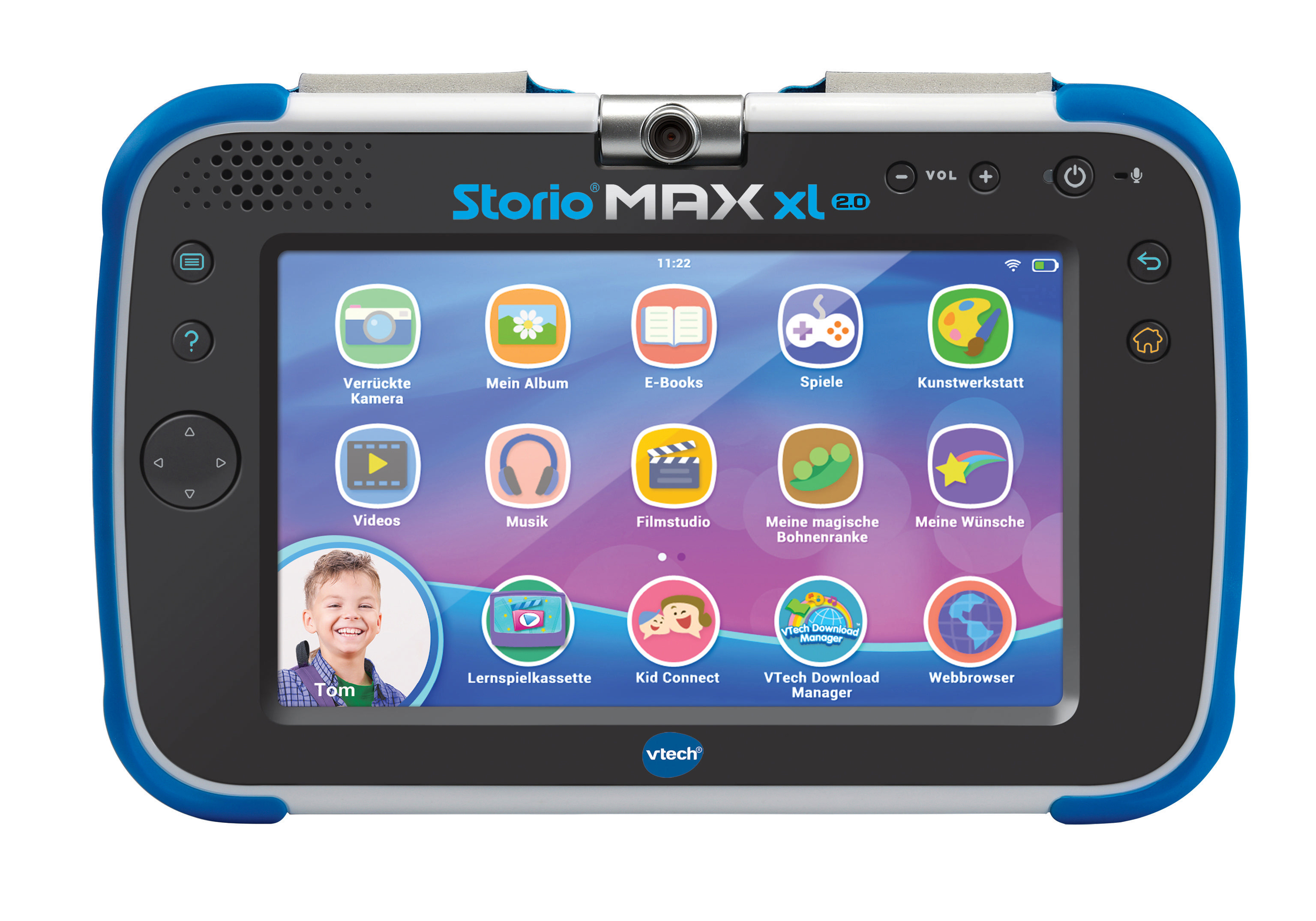 VTECH Storio MAX XL 2.0 Kindertablet, Blau